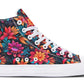 Vibrant Floral Hightops