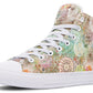 Vintage Flower Mandala Hightops