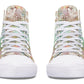 Vintage Flower Mandala Hightops