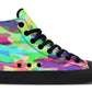 Vivid Colorful Camo Hightops