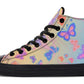 Warm Pastel Butterflies Hightops