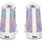 Warm Pastel Butterflies Hightops