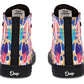 Watercolor Abstract Doodle Hightops