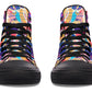 Watercolor Abstract Doodle Hightops