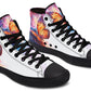 Watercolor Butterfly High Tops