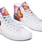 Watercolor Butterfly High Tops