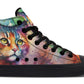 Watercolor Cat Hightops