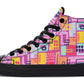 Watercolor Doodle Shape Hightops