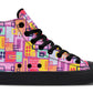 Watercolor Doodle Shape Hightops