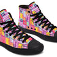 Watercolor Doodle Shape Hightops