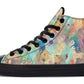 Watercolor Geometric Flowers Hightops