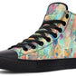 Watercolor Geometric Flowers Hightops