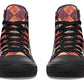 Watercolor Geometric Leaves Hightops