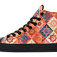 Watercolor Geometric Pattern Hightops