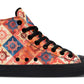 Watercolor Geometric Pattern Hightops