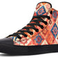Watercolor Geometric Pattern Hightops