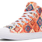 Watercolor Geometric Pattern Hightops