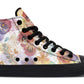 Watercolor Gold Floral Hightops