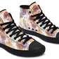 Watercolor Gold Floral Hightops