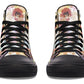 Watercolor Gold Floral Hightops