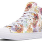 Watercolor Gold Floral Hightops