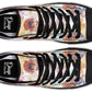 Watercolor Gold Floral Hightops