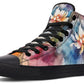 Watercolor Lotus Hightops