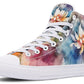 Watercolor Lotus Hightops