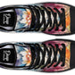Watercolor Lotus Hightops