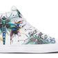 Watercolor Magical Dragonfly Hightops