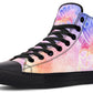 Watercolor Mandala Lotus Flower Hightops