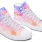 Watercolor Mandala Lotus Flower Hightops