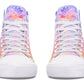 Watercolor Mandala Lotus Flower Hightops