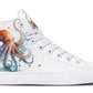 Watercolor Octopus Hightops