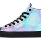 Watercolor Pastel White Mandala Hightops