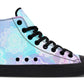 Watercolor Pastel White Mandala Hightops