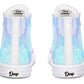 Watercolor Pastel White Mandala Hightops