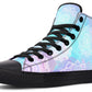 Watercolor Pastel White Mandala Hightops