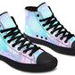 Watercolor Pastel White Mandala Hightops