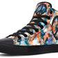 Watercolor Peace Flowers Hightops