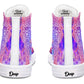 Watercolor Splatter Elephant Hightops