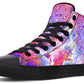 Watercolor Splatter Elephant Hightops