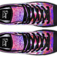 Watercolor Splatter Elephant Hightops