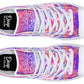 Watercolor Splatter Elephant Hightops