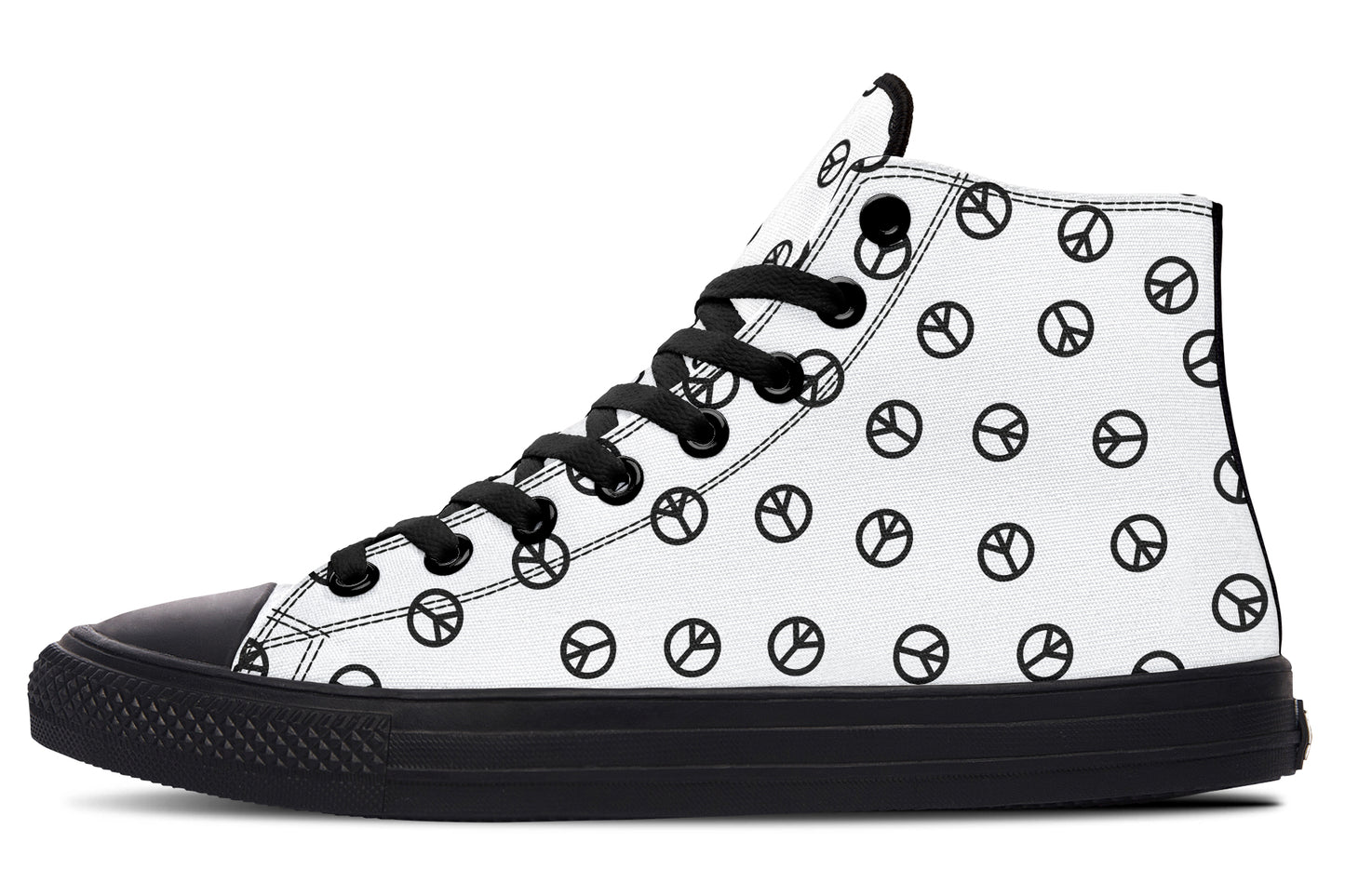 White Peace Hightops