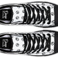 White Peace Hightops