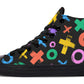 X O X O Colorful High Tops