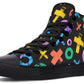 X O X O Colorful High Tops