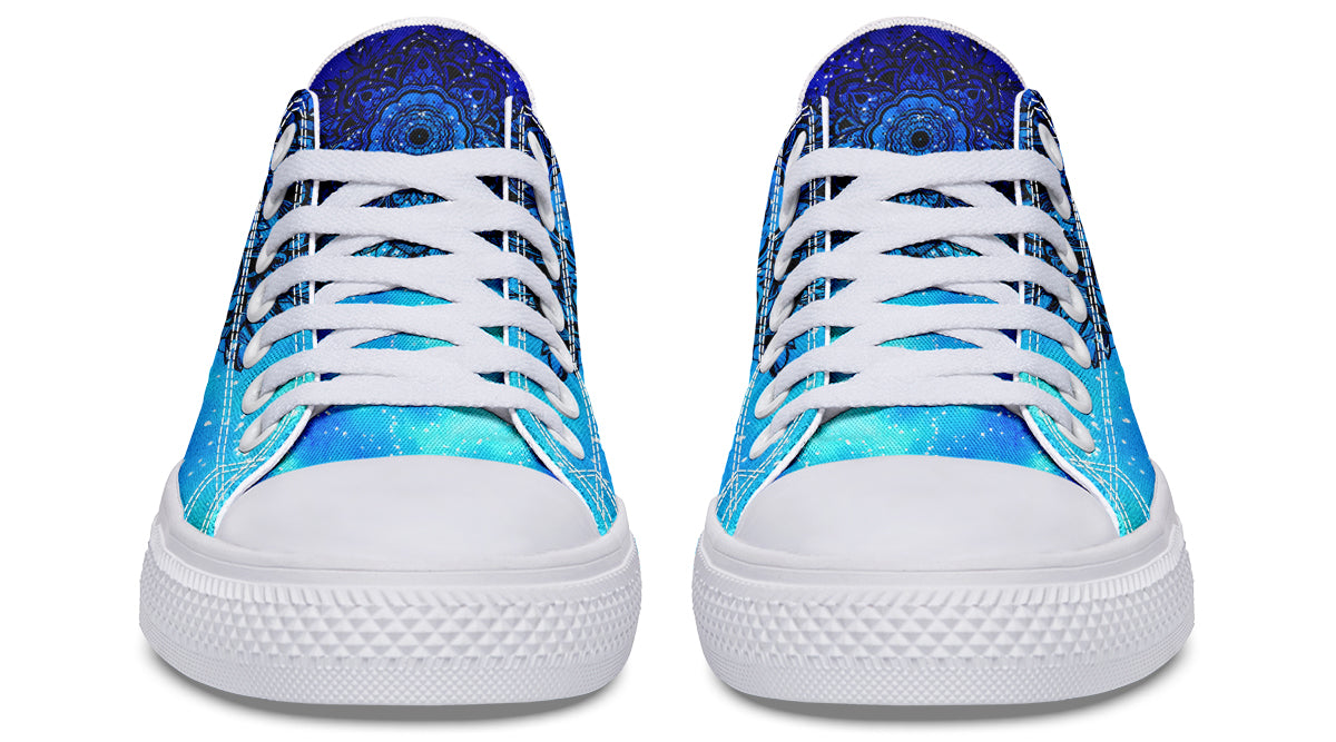 Blue Mandala Lowtops
