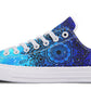 Blue Mandala Lowtops